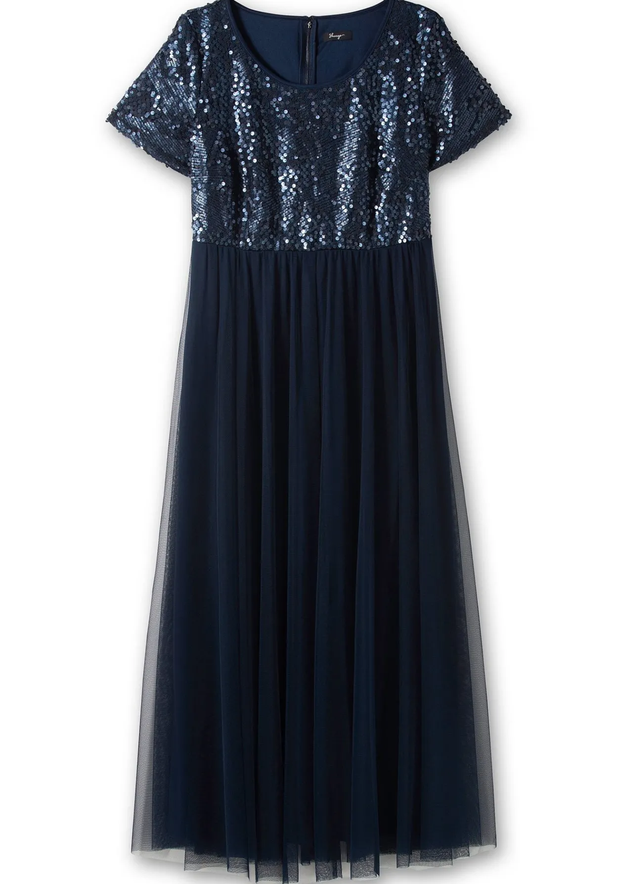 Abendkleid in A-Linie, mit Pailletten<sheego Outlet