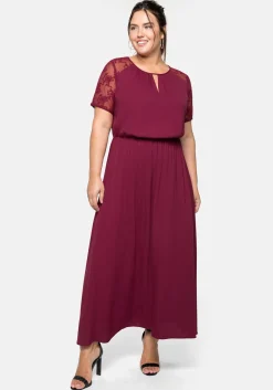 Abendkleid in Maxilänge, mit transparenter Spitze<sheego Best