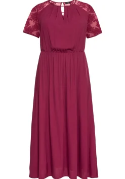 Abendkleid in Maxilänge, mit transparenter Spitze<sheego Best
