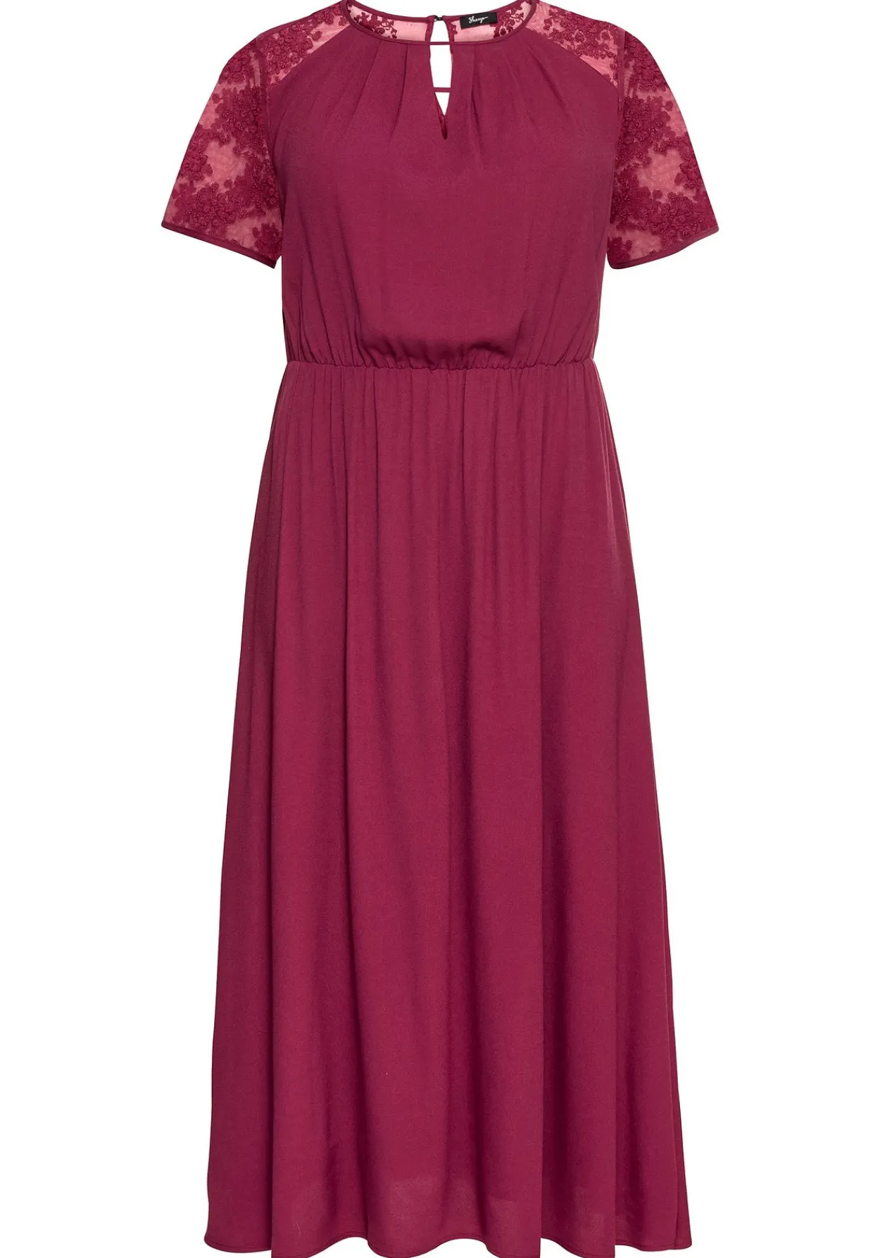 Abendkleid in Maxilänge, mit transparenter Spitze<sheego Best