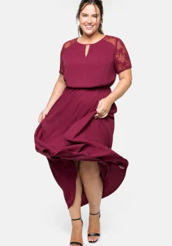 Abendkleid in Maxilänge, mit transparenter Spitze<sheego Best
