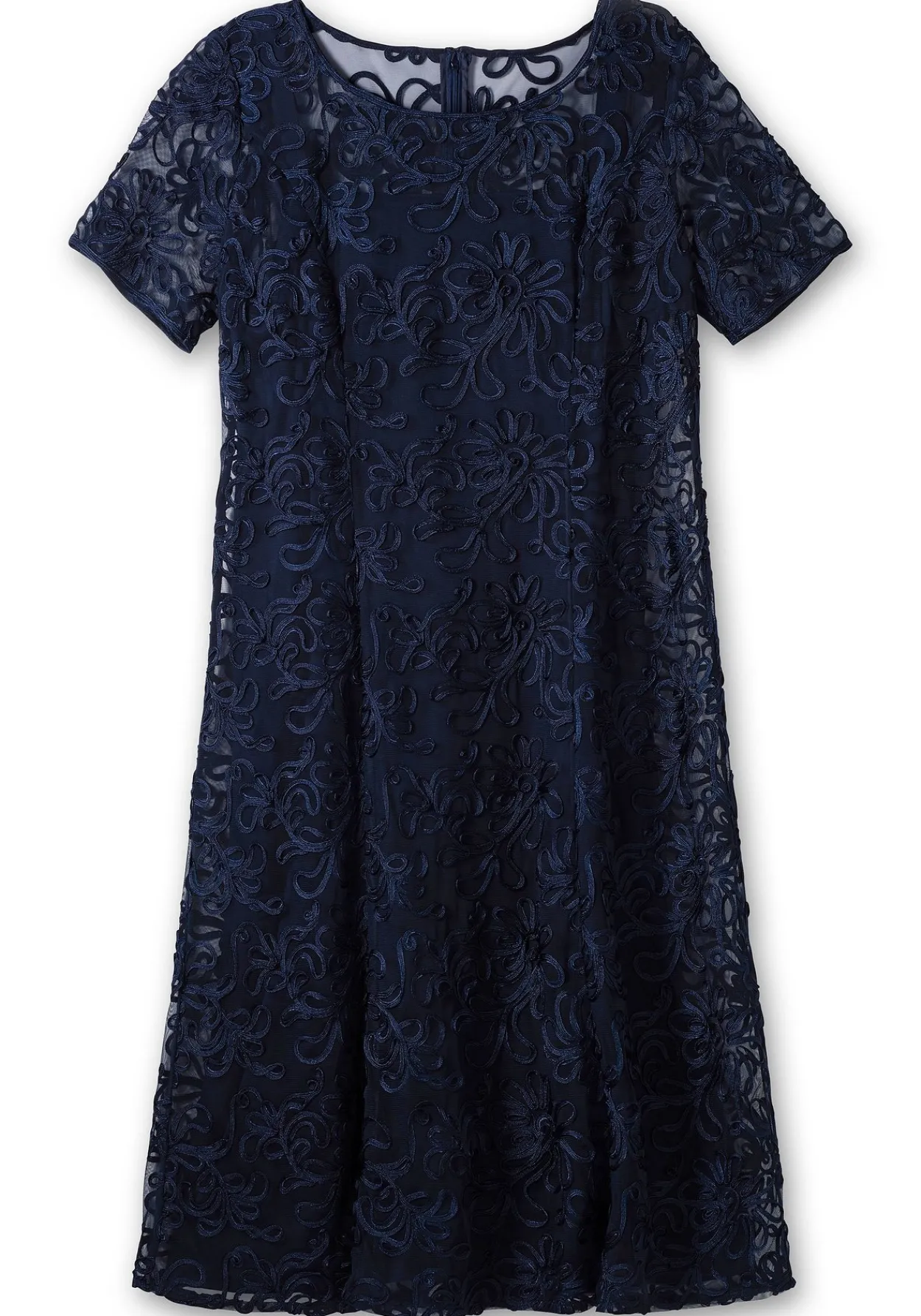 Abendkleid mit dekorativen Zierborten<sheego Sale