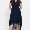 Abendkleid mit Flügelärmeln<sheego Clearance