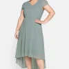 Abendkleid mit Flügelärmeln<sheego Outlet