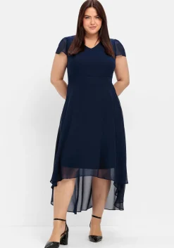Abendkleid mit Flügelärmeln<sheego Clearance