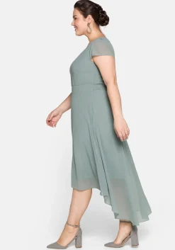 Abendkleid mit Flügelärmeln<sheego Outlet