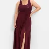 Abendkleid mit floraler Spitze<sheego Online
