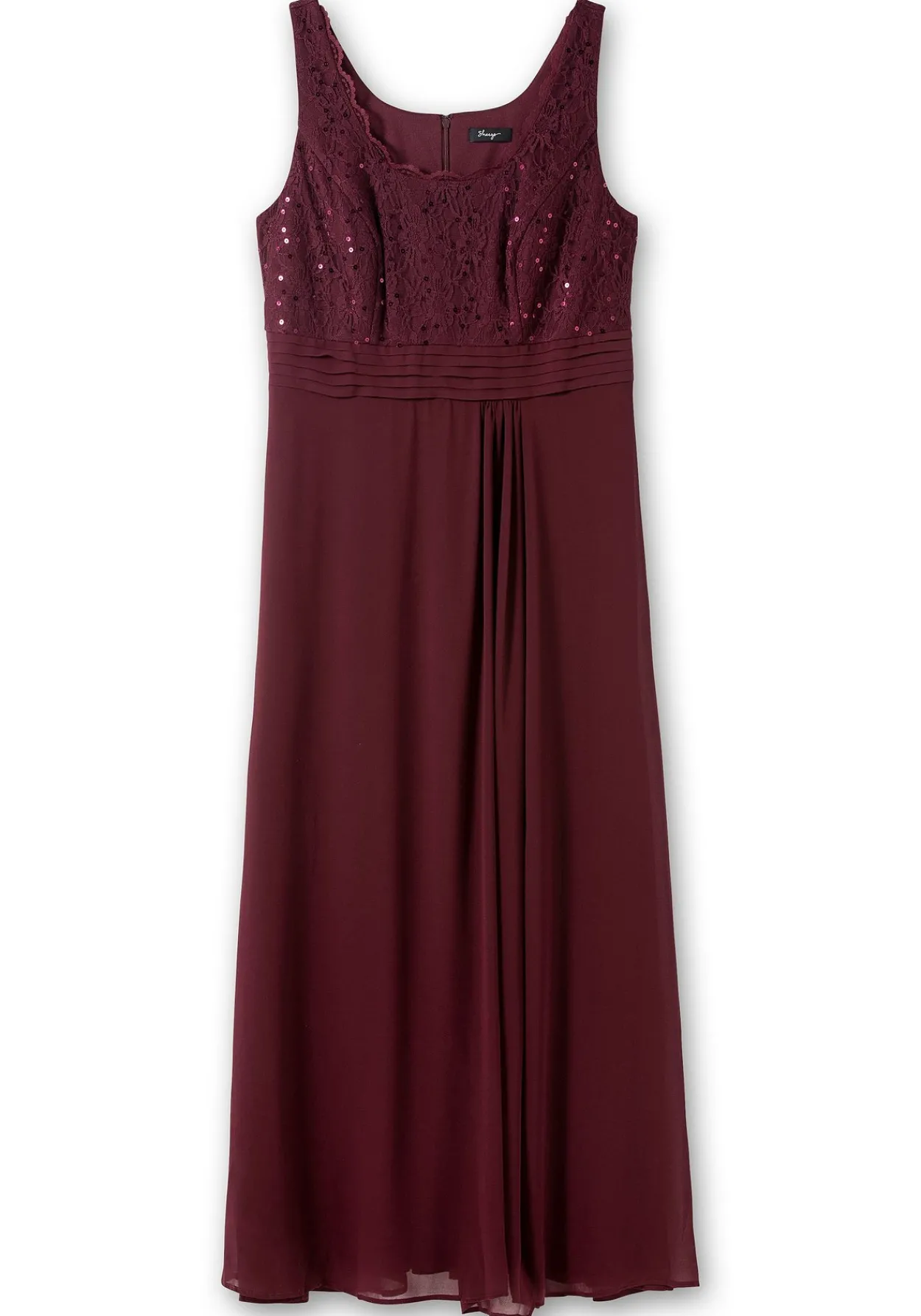 Abendkleid mit floraler Spitze<sheego Online