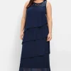 Abendkleid mit Pailletten<sheego Clearance