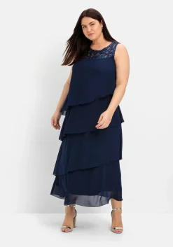 Abendkleid mit Pailletten<sheego Clearance