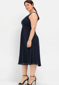 Abendkleid mit Spitze<sheego Fashion