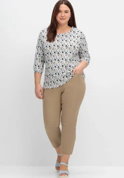 3/4-Arm-Shirt mit Grafikprint<sheego Hot