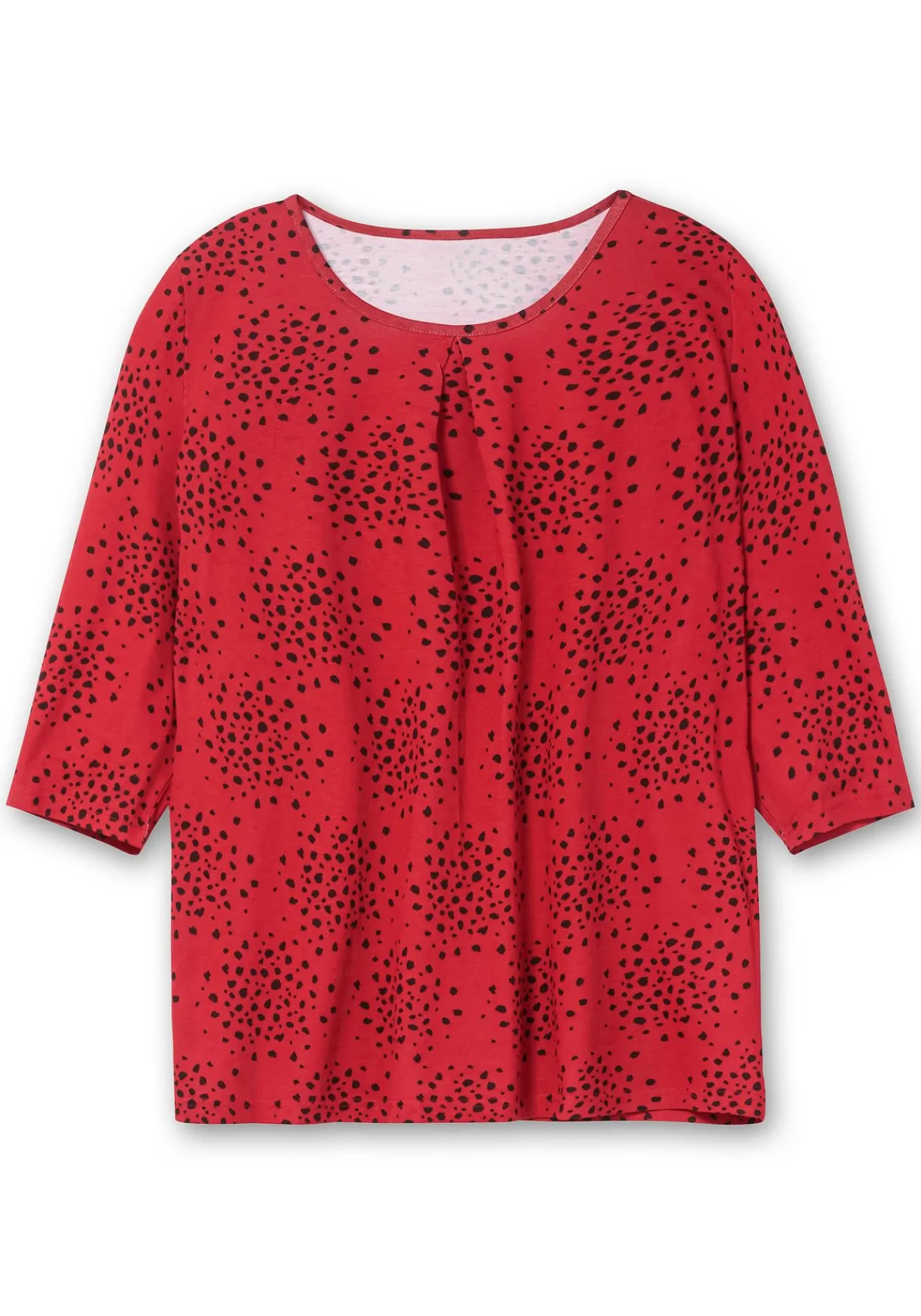 3/4-Arm-Shirt mit Konfetti-Print<sheego Online