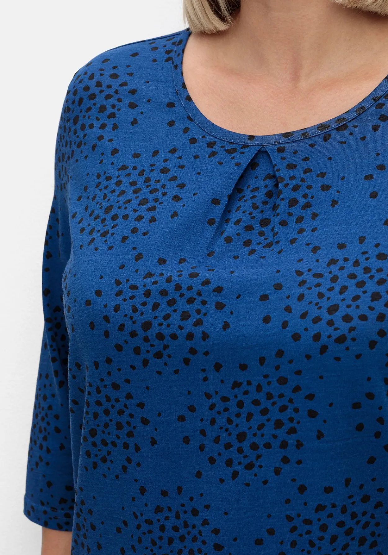 3/4-Arm-Shirt mit Konfetti-Print<sheego Hot