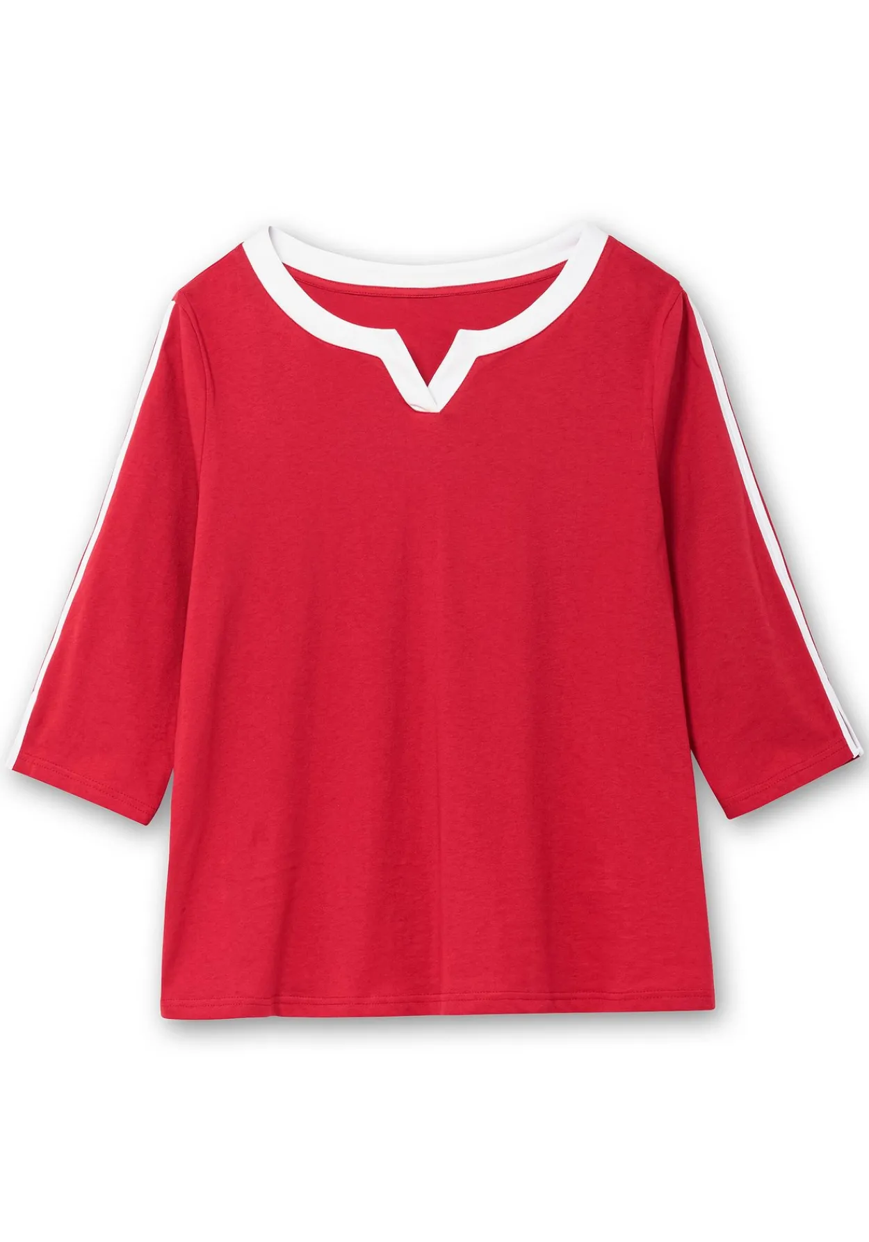 3/4-Arm-Shirt mit Kontrastdetails<sheego New