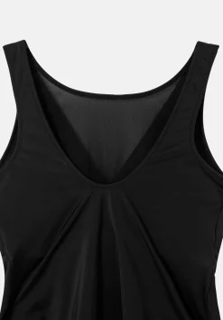 Badeanzug in Wickeloptik, mit Mesh-Einsatz<sheego Fashion