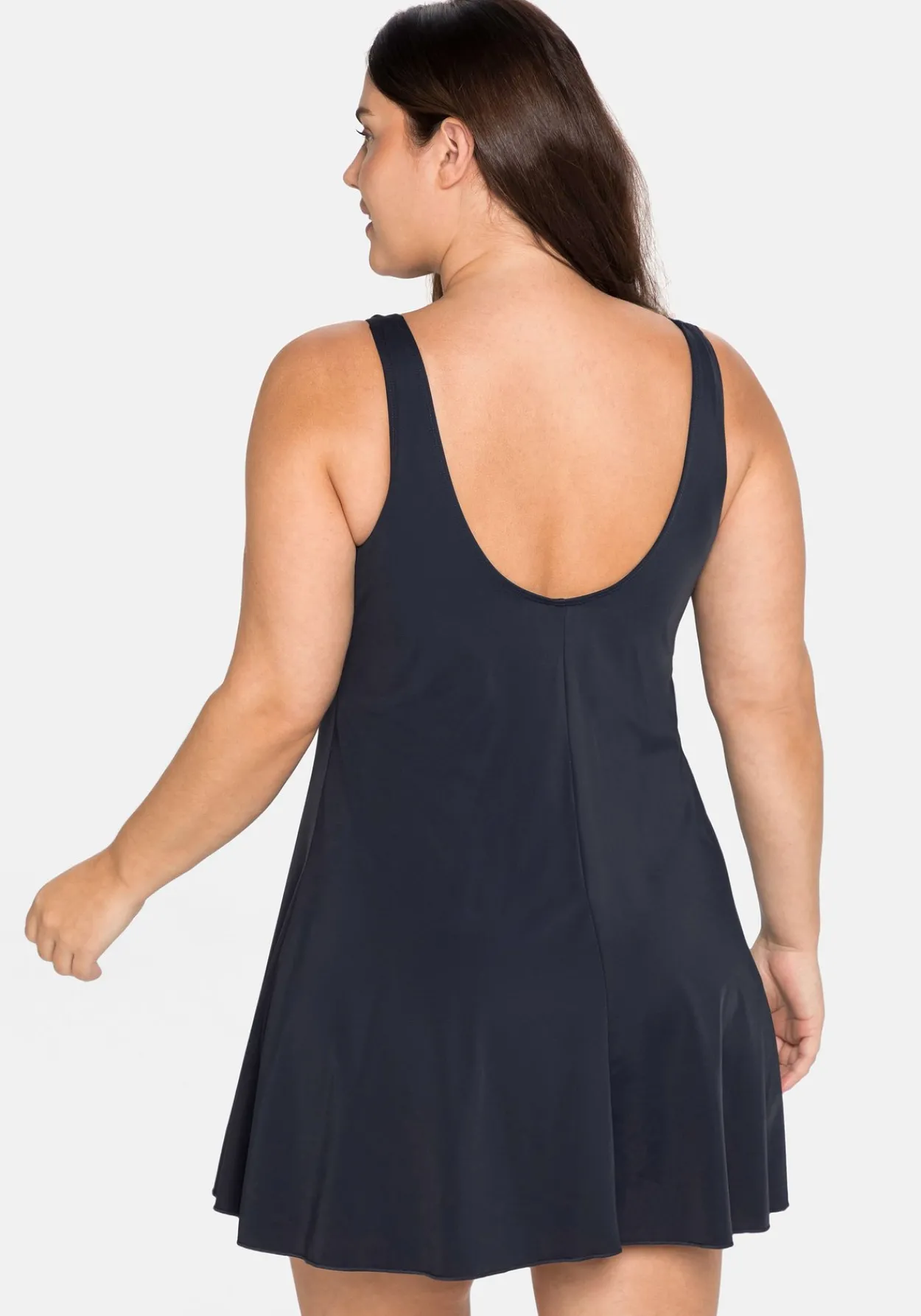 Badekleid mit locker fallendem Rock<sheego Clearance