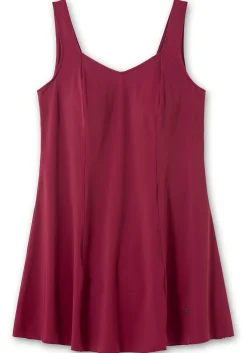 Badekleid mit V-Ausschnitt und integrierter Hose.<sheego Outlet