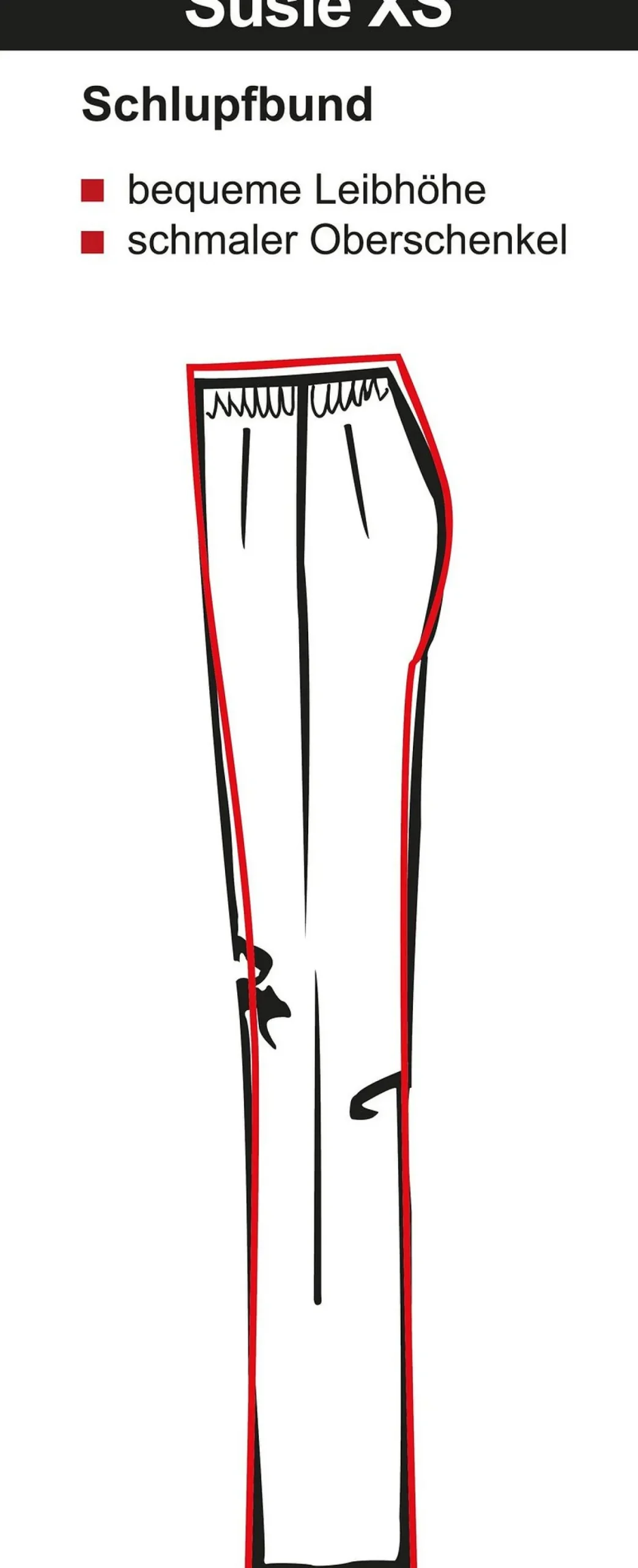 Bengalinhose in Ankle-Länge, mit Schlupfbund<KjBRAND New