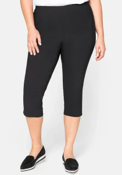 Bengalin-Hose in Caprilänge mit Schlupfbund<sheego Discount