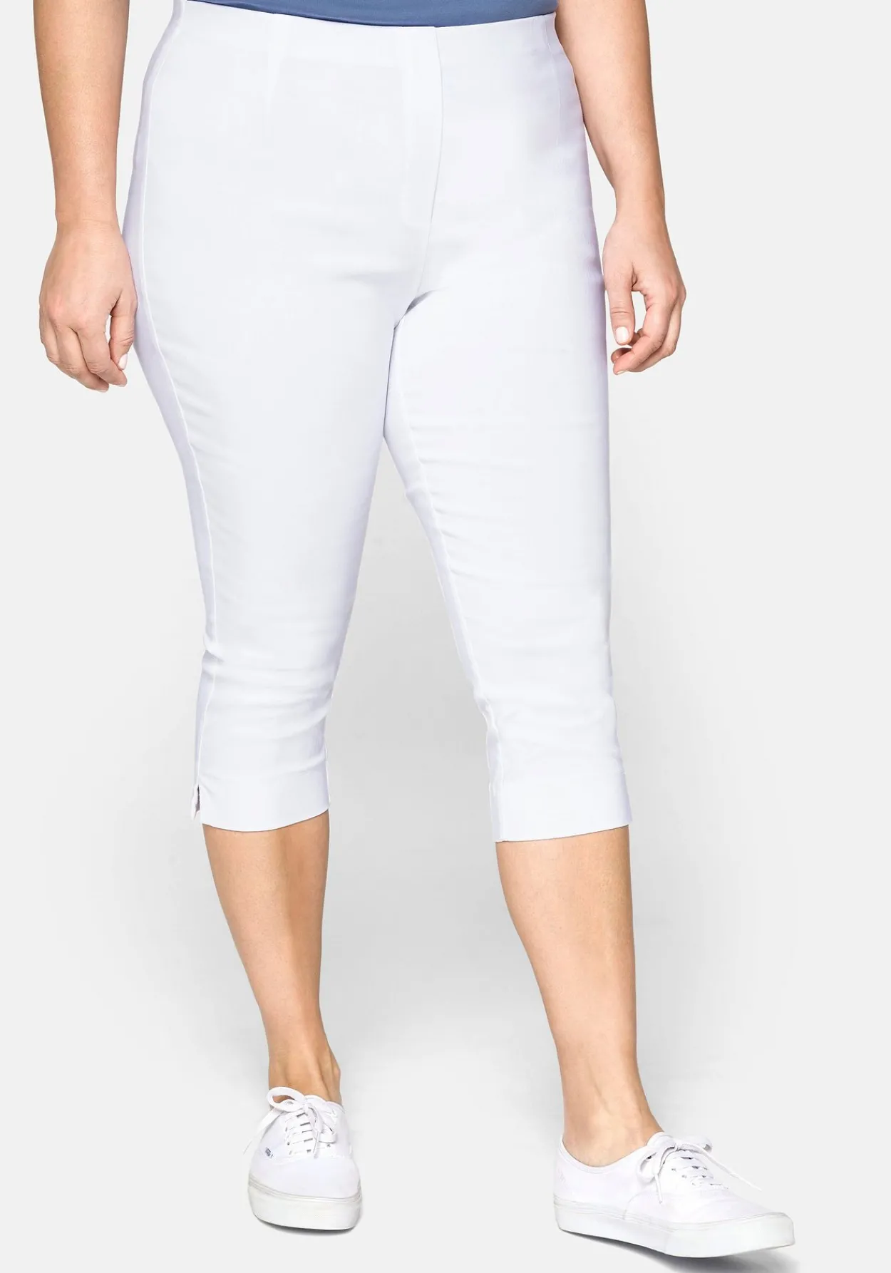 Bengalin-Hose in Caprilänge mit Schlupfbund<sheego Sale