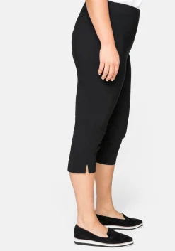 Bengalin-Hose in Caprilänge mit Schlupfbund<sheego Discount