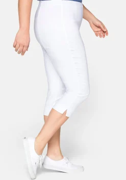 Bengalin-Hose in Caprilänge mit Schlupfbund<sheego Sale