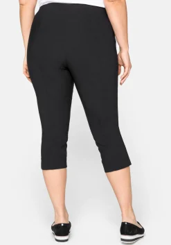 Bengalin-Hose in Caprilänge mit Schlupfbund<sheego Discount