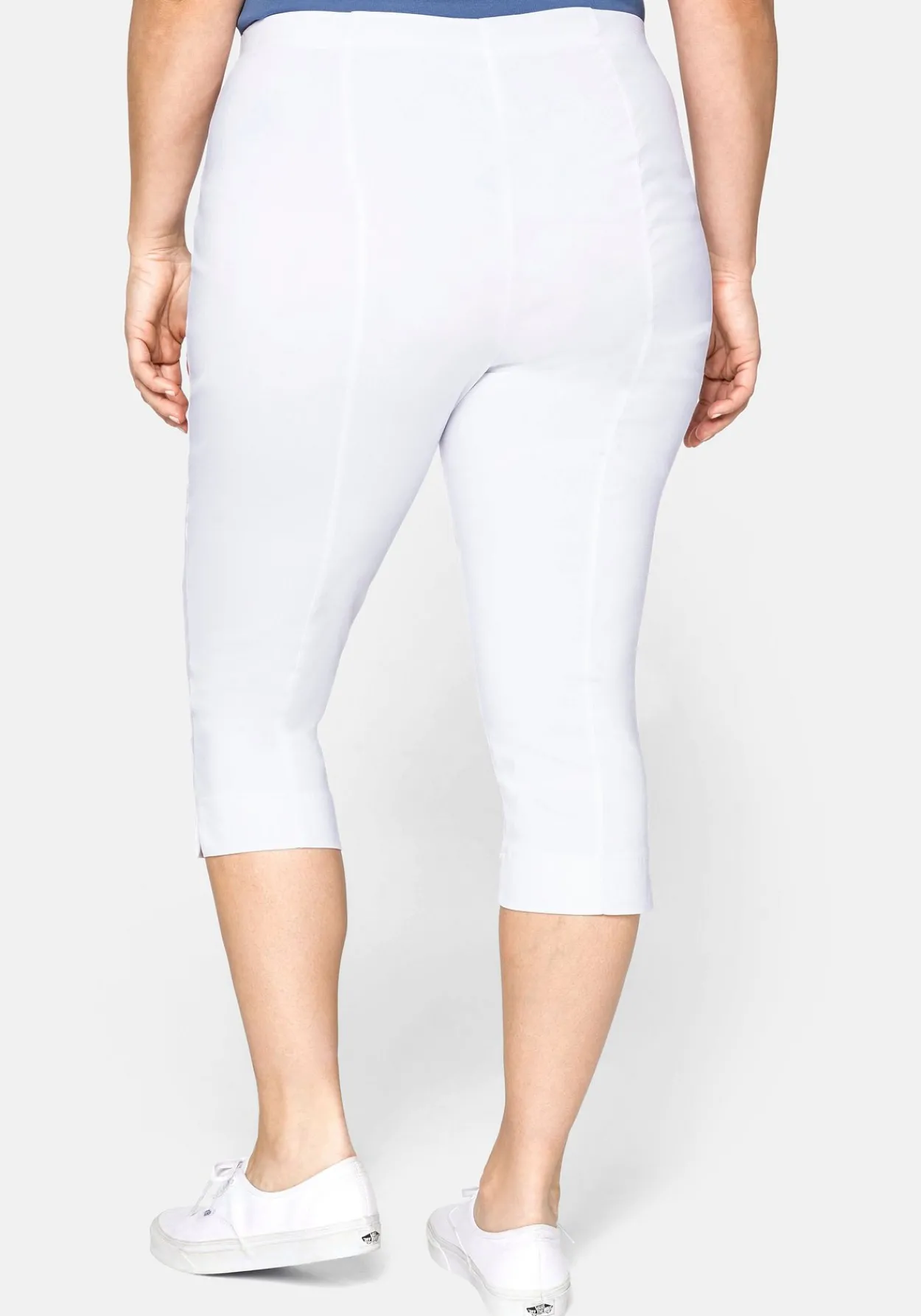 Bengalin-Hose in Caprilänge mit Schlupfbund<sheego Sale