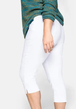 Bengalin-Hose in Caprilänge mit Schlupfbund<sheego Sale