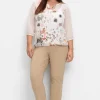 Bengalin-Hose mit seitlichem Dehnbund<sheego Sale