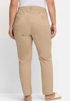 Bengalin-Hose mit seitlichem Dehnbund<sheego Sale