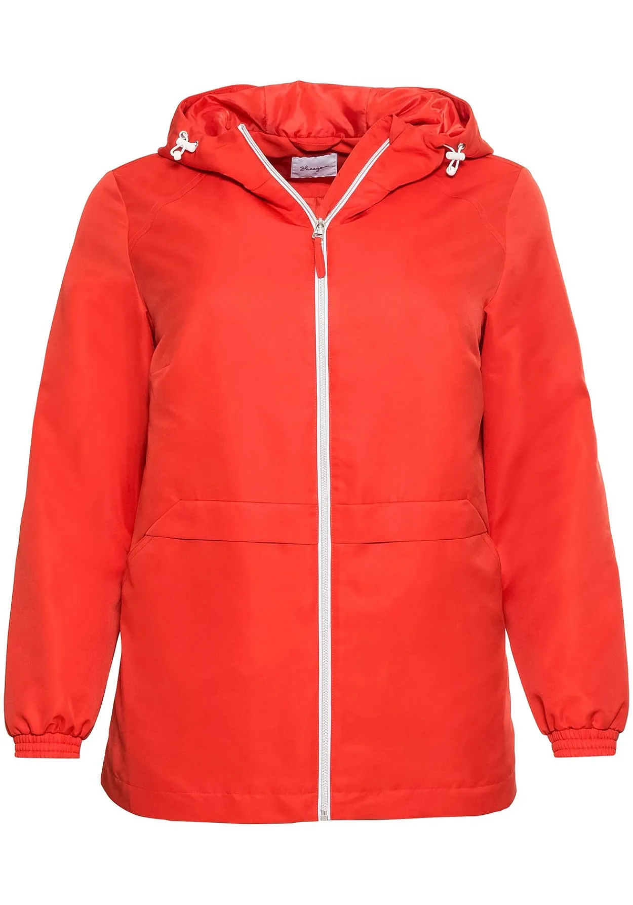 Übergangsjacke aus Microfaser, mit Kapuze<sheego New