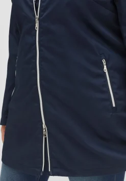 Übergangsjacke in A-Linie, mit Kapuze und Reißverschluss<sheego Sale