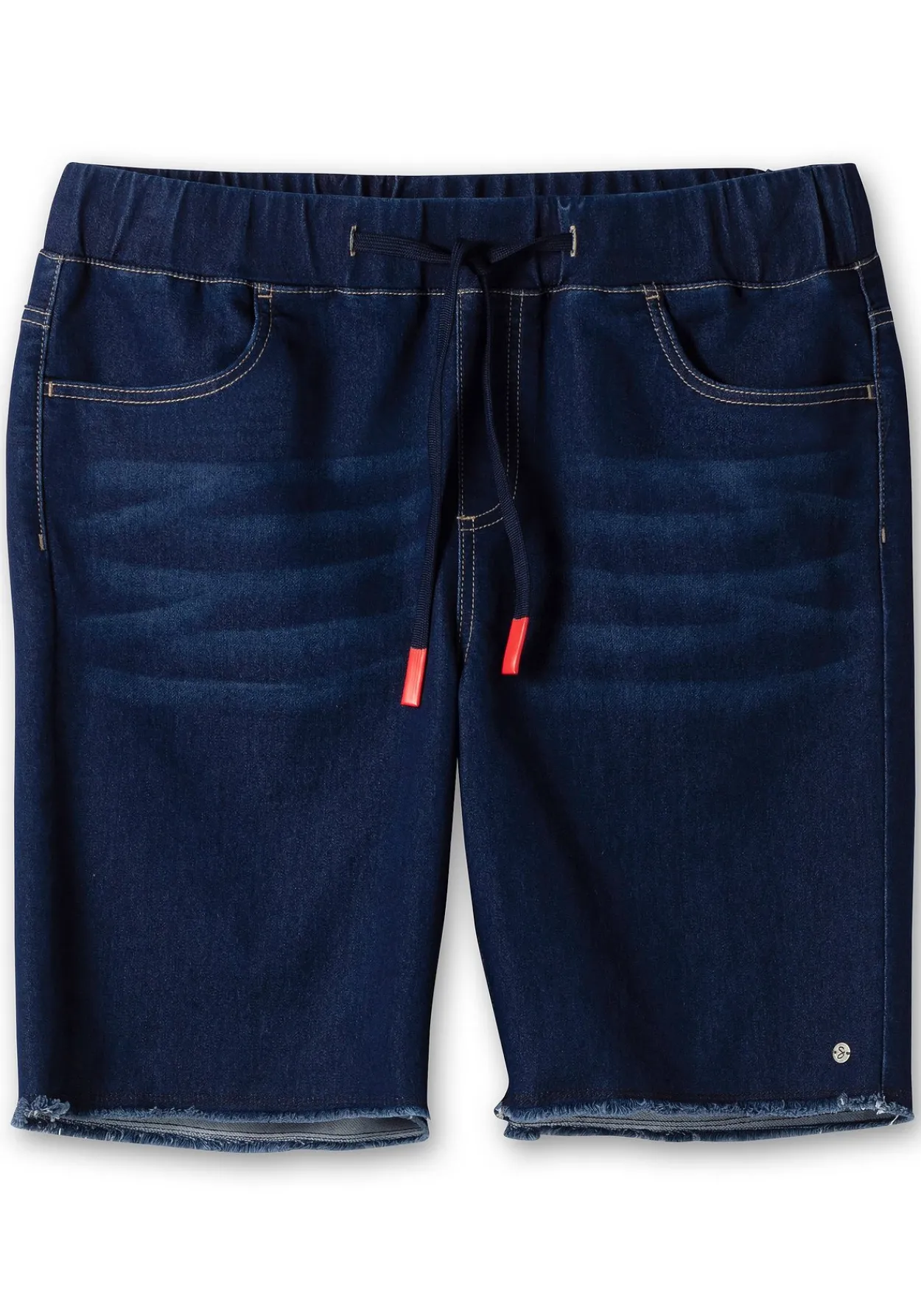 Bermudas aus Sweat-Denim, mit offenem Saum<sheego Outlet