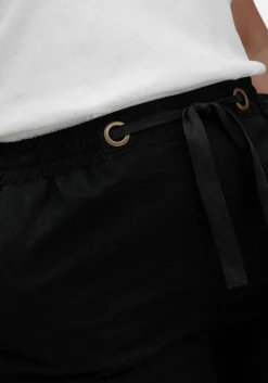 Bermudas im Leinen-Mix, mit Gummibund<sheego Outlet