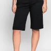 Bermudas in 5-Pocket-Form, aus Baumwoll-Twill<sheego Clearance
