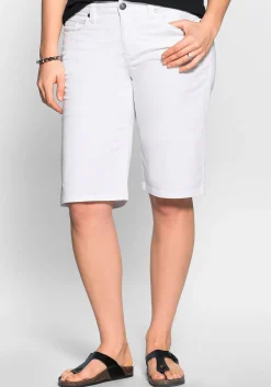 Bermudas in 5-Pocket-Form, aus Baumwoll-Twill<sheego Clearance
