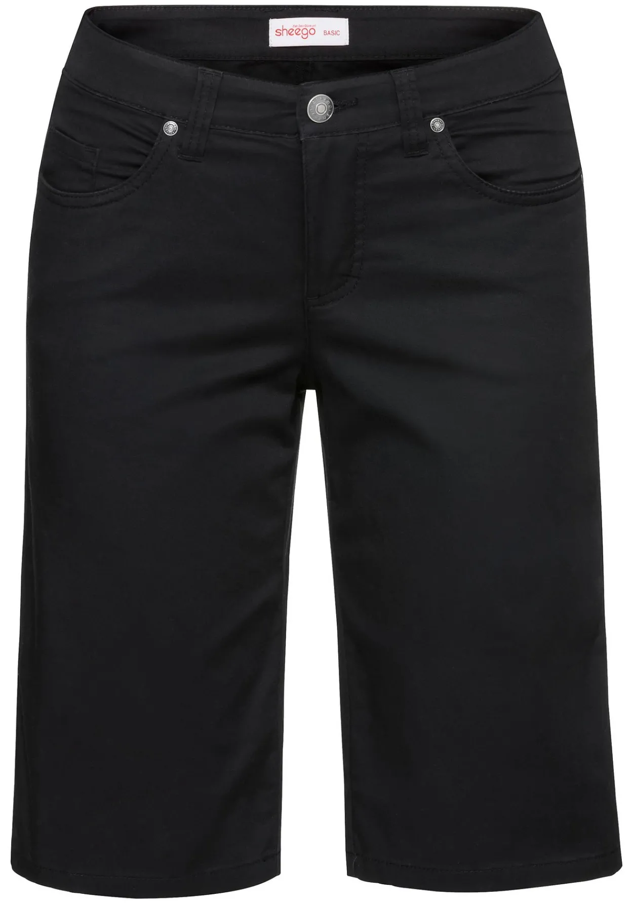 Bermudas in 5-Pocket-Form, aus Baumwoll-Twill<sheego Clearance