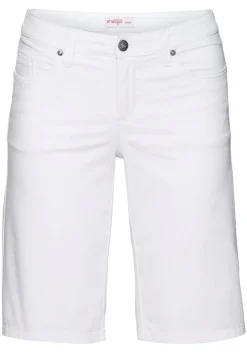 Bermudas in 5-Pocket-Form, aus Baumwoll-Twill<sheego Clearance