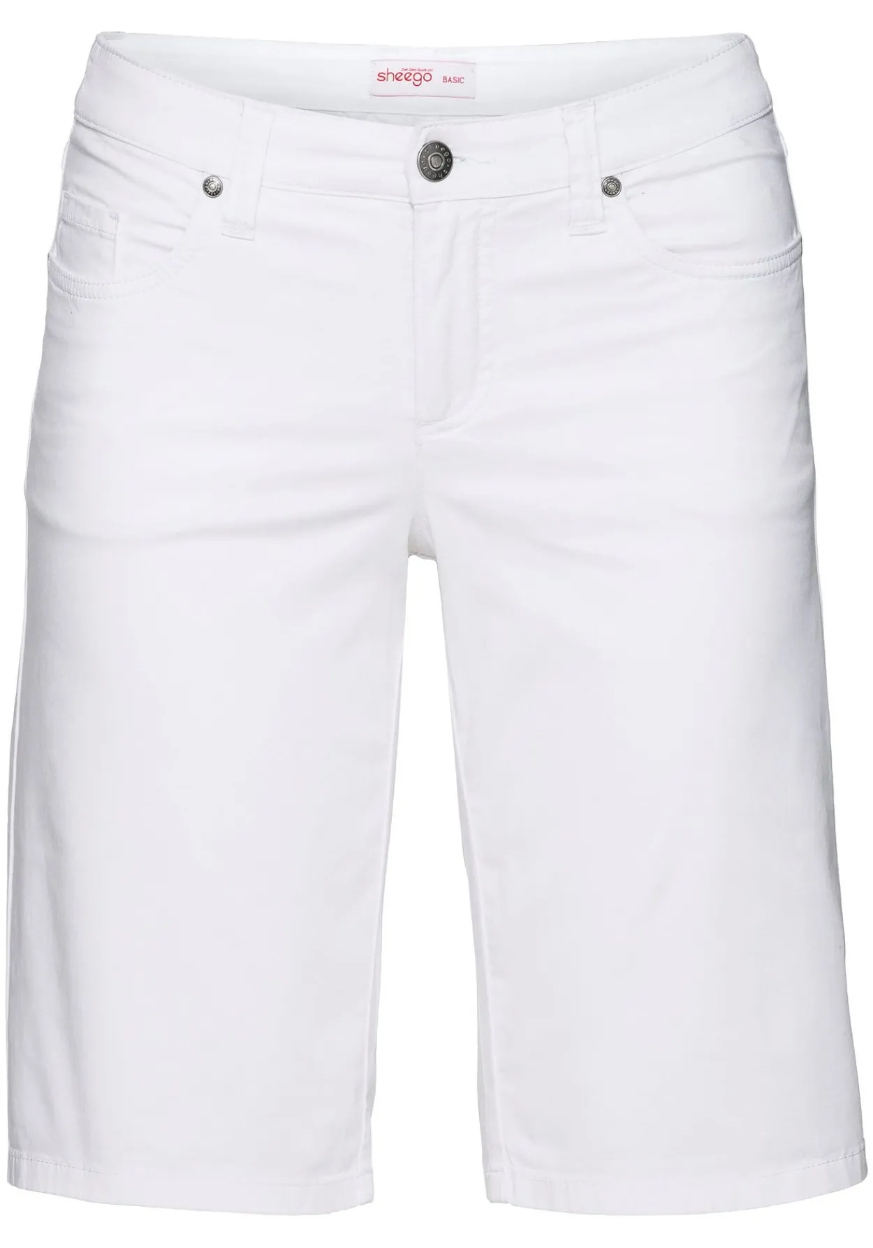 Bermudas in 5-Pocket-Form, aus Baumwoll-Twill<sheego Clearance
