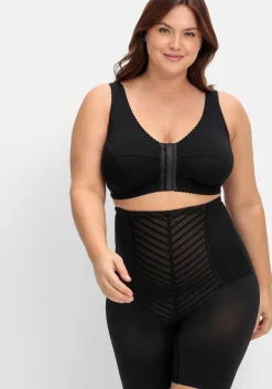 Bügelloser BH mit Vorderverschluss, breite Träger<sheego Discount