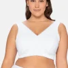 BH ohne Bügel in Bustier-Form, mit Spitzenborte<sheego Sale
