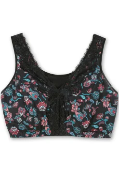 BH ohne Bügel in Bustier-Form, mit Spitzenborte<sheego Discount