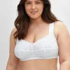 BH ohne Bügel mit leicht transparenter Spitze<sheego Hot