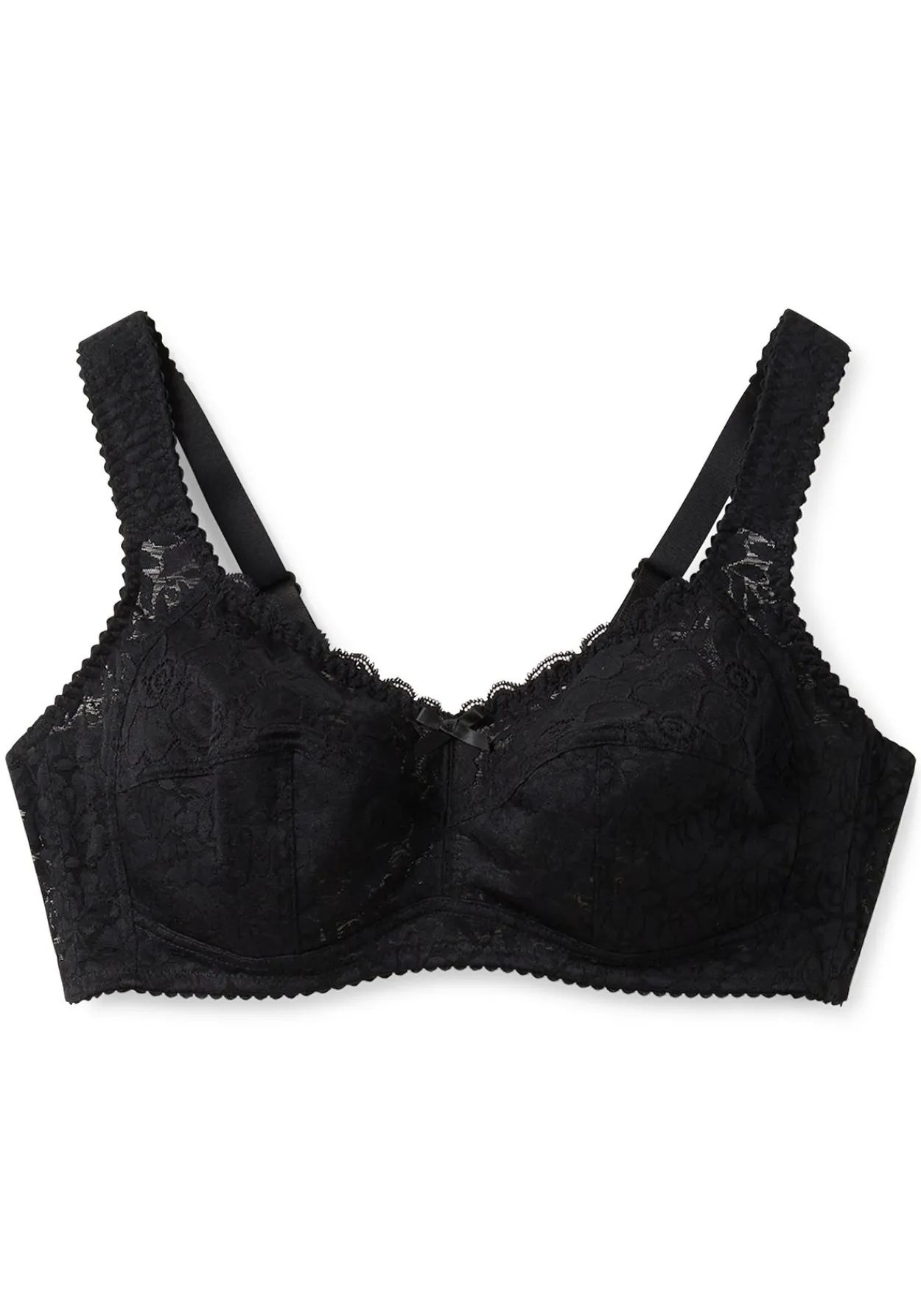 BH ohne Bügel mit leicht transparenter Spitze<sheego Fashion