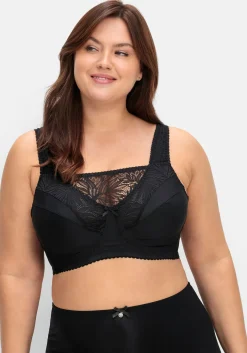 BH ohne Bügel, mit Spitzeneinsatz<sheego Online