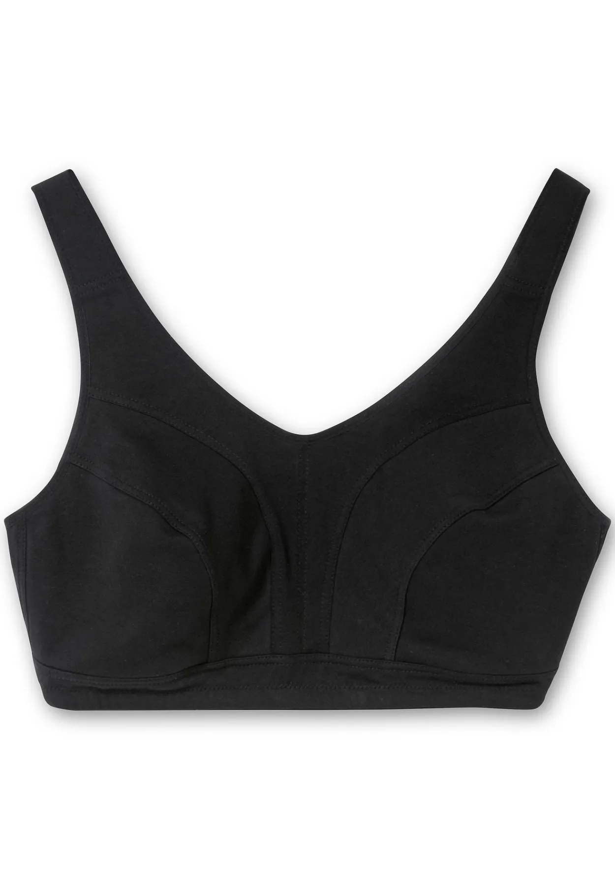 BH ohne Bügel mit transparenten Mesh-Einsätzen<sheego Sale
