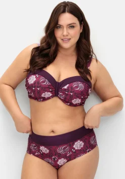 Bikinihose mit Blumendruck und Shaping-Einsatz<sheego by Joe Browns Sale
