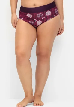 Bikinihose mit Blumendruck und Shaping-Einsatz<sheego by Joe Browns Sale